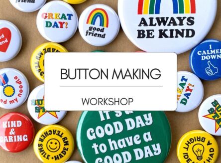 button-making makerspace workshop graphic