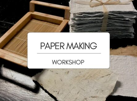 paper making makerspace workshop graphic