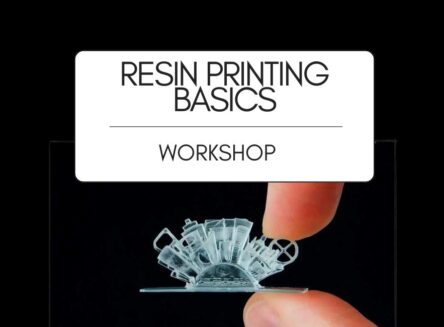 resin printing basics makerspace workshop graphic