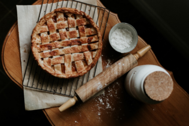 baking a pie